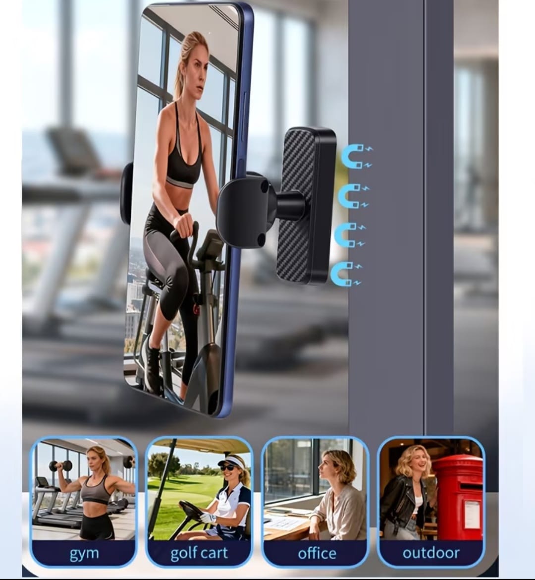 VITALHUB™ Magnetic Gym Phone Holder