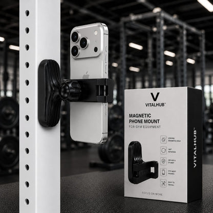 VITALHUB™ Magnetic Gym Phone Holder